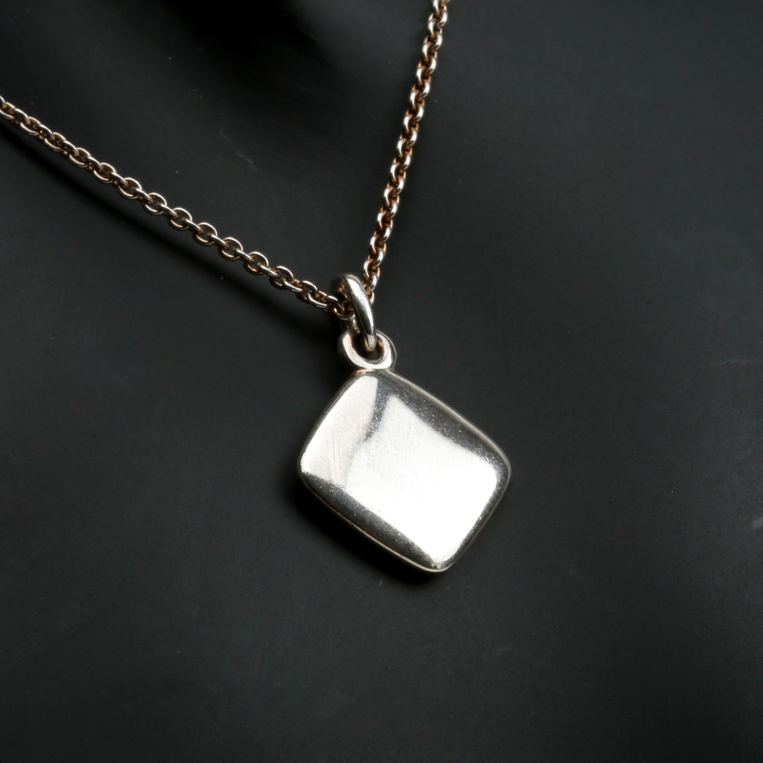 TIFFANY & CO. Vintage Square Pendant Necklace - FINAL SALE