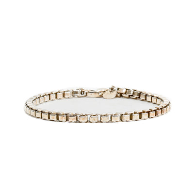 TIFFANY & CO. Venetian Box Link Bracelet - FINAL SALE