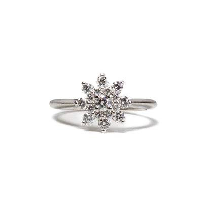 TIFFANY & CO. Flower Diamond Ring - FINAL SALE