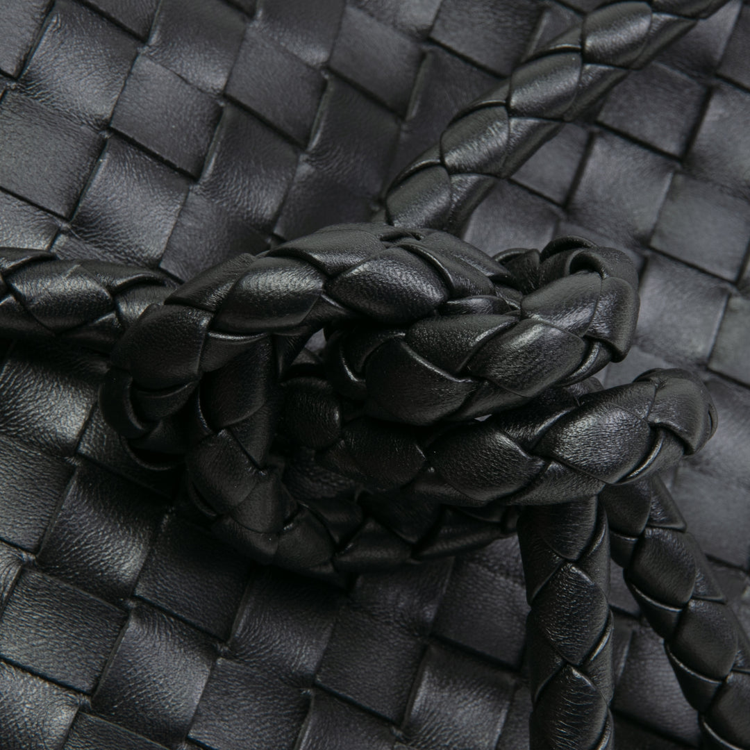 BOTTEGA VENETA Intrecciato Andiamo - Black