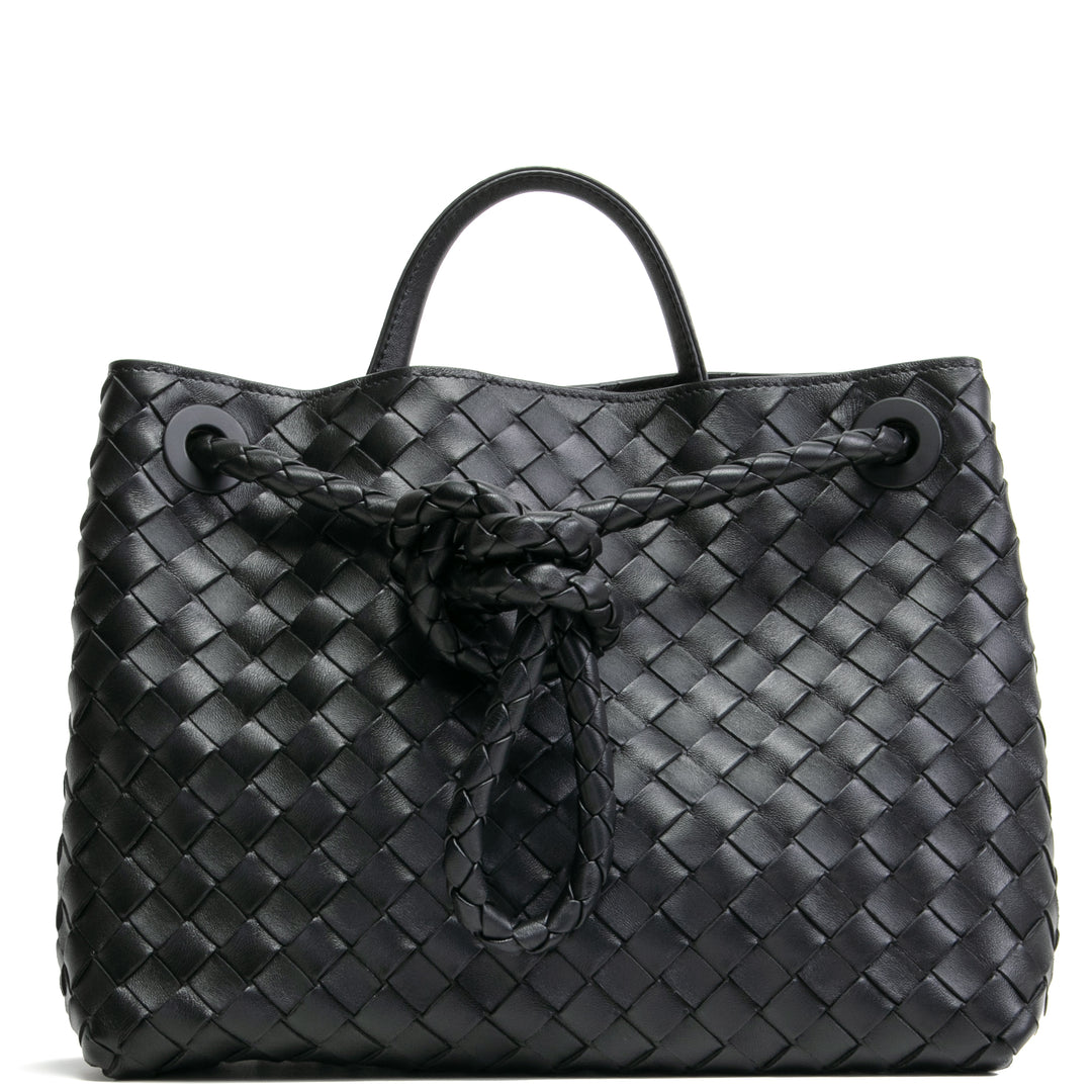 BOTTEGA VENETA Intrecciato Andiamo - Black