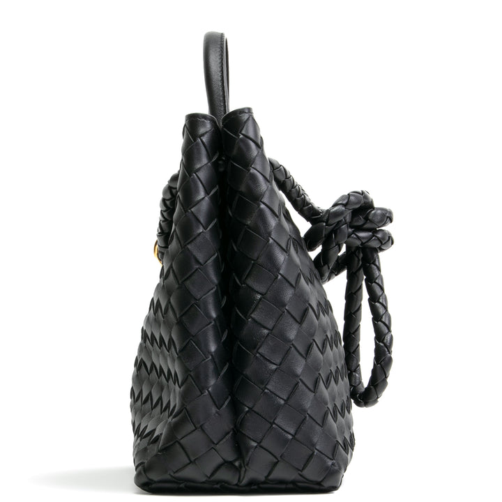 BOTTEGA VENETA Intrecciato Andiamo - Black