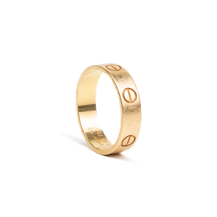 CARTIER Yellow Gold Love Ring - FINAL SALE