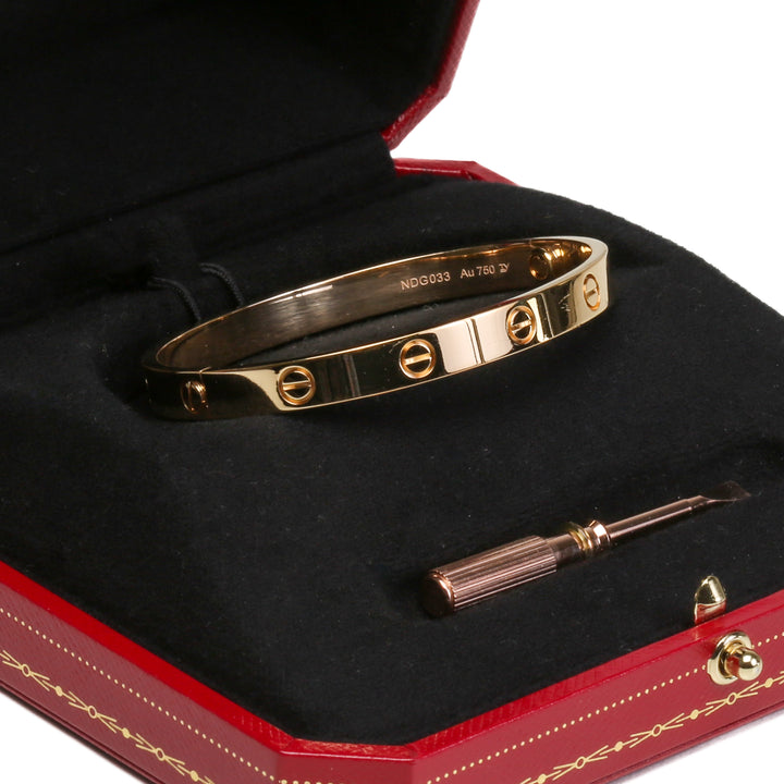 CARTIER Love Bracelet Size 17 - FINAL SALE