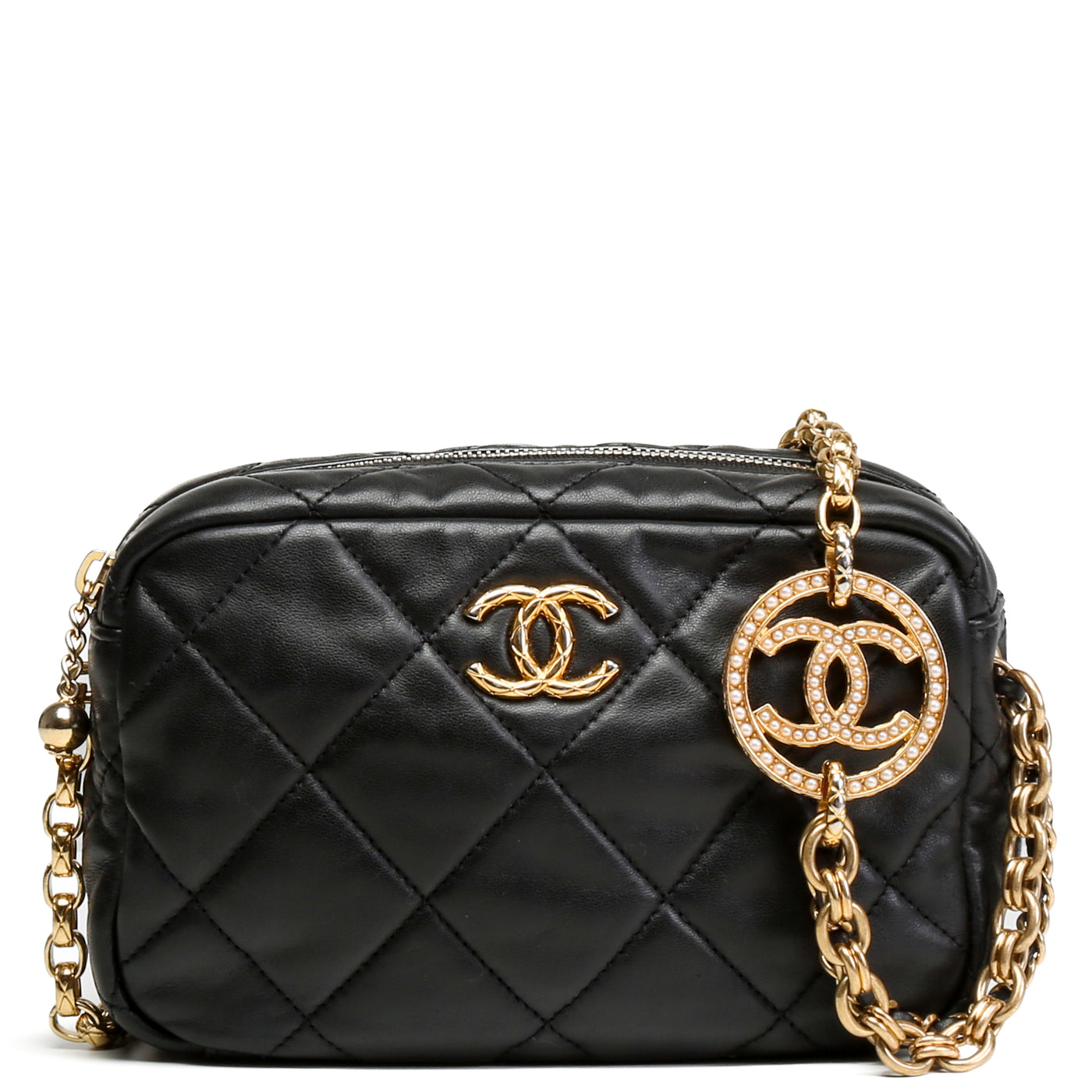 CHANEL CC Jewel Camera Bag - Black