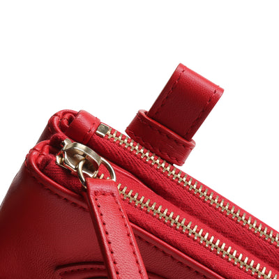 CHANEL CC Mania Waist Bag - Red