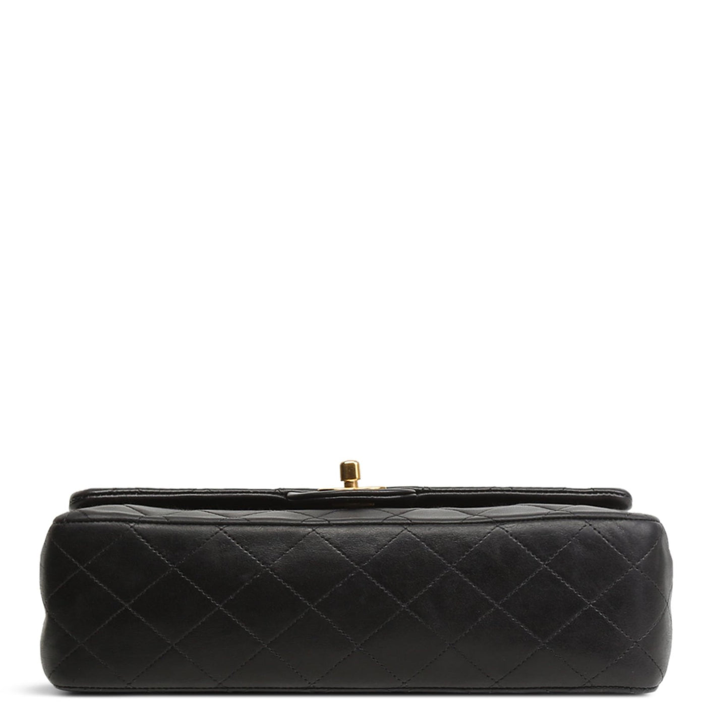 CHANEL Lambskin Medium Double Flap Bag - Black FINAL SALE OUTLET