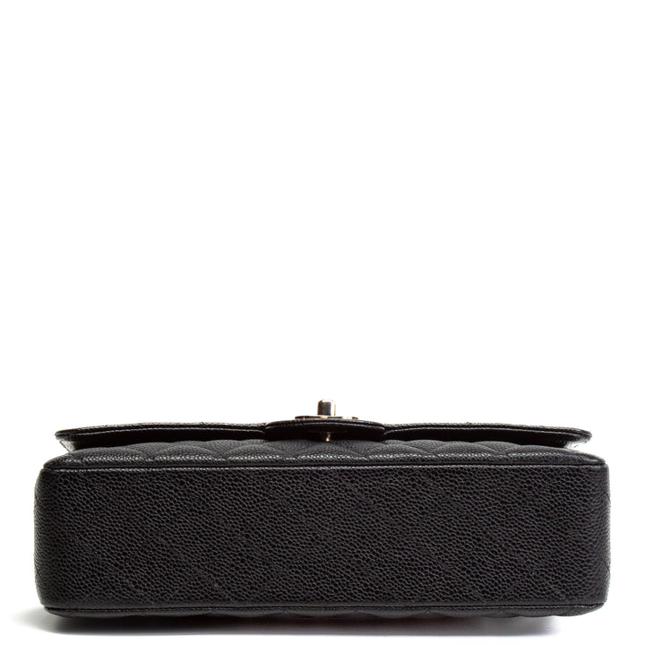 CHANEL Classic Medium Caviar Double Flap -Black