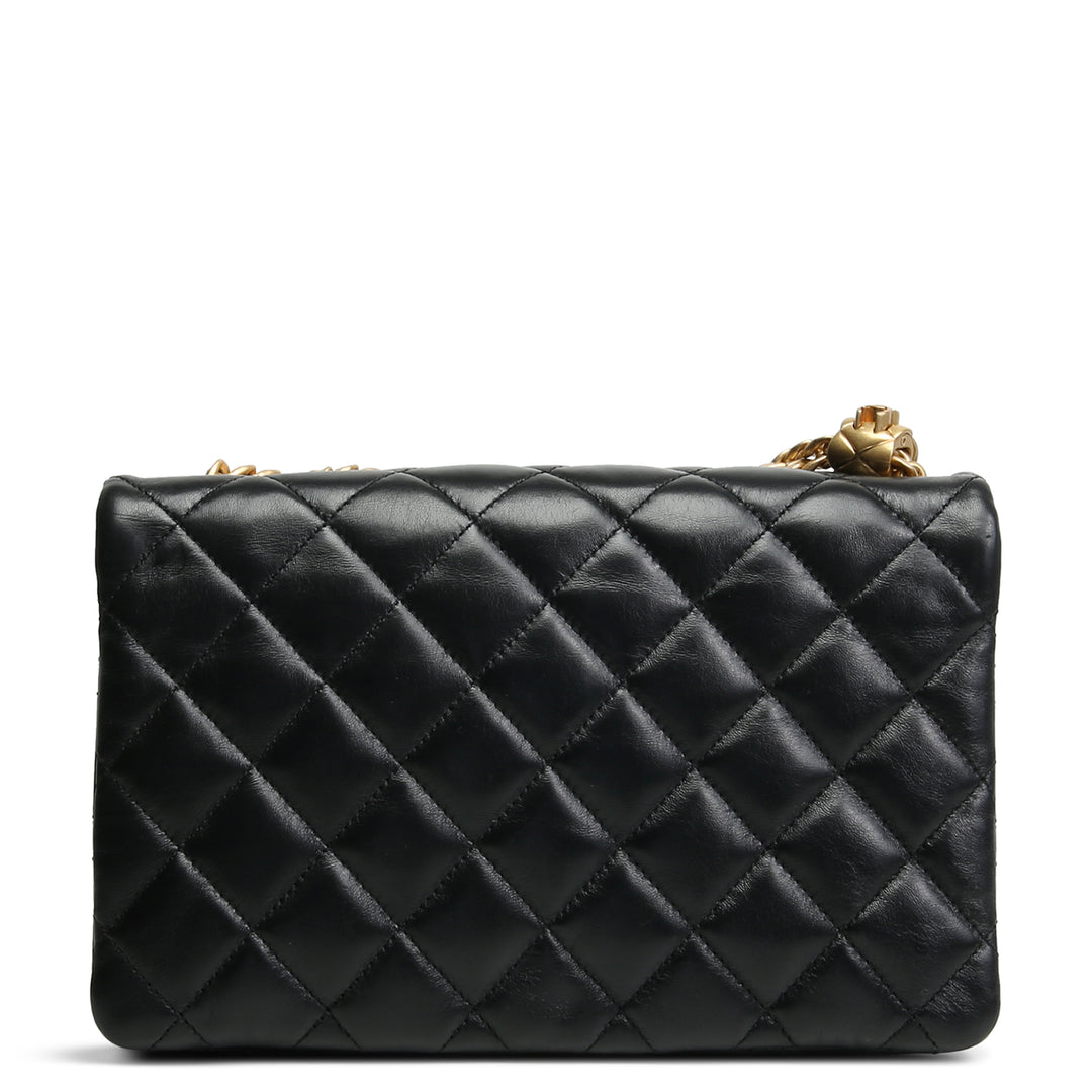 CHANEL Medium All Slide Flap Bag - Black