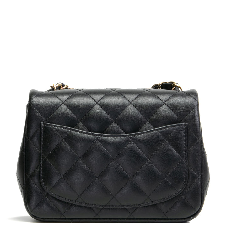 Chanel Mini Square Flap -Tasche - Schwarz