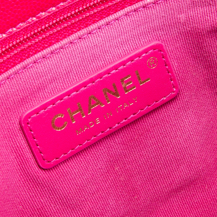 CHANEL Twist Your Buttons Small Flap Bag - Fuchsia