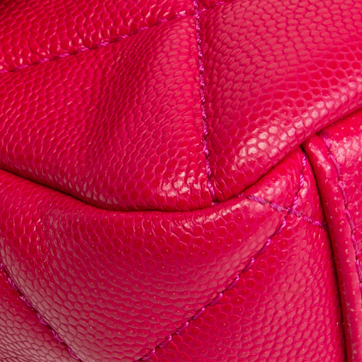 CHANEL Twist Your Buttons Small Flap Bag - Fuchsia