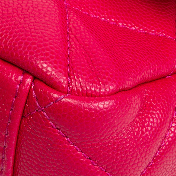 CHANEL Twist Your Buttons Small Flap Bag - Fuchsia