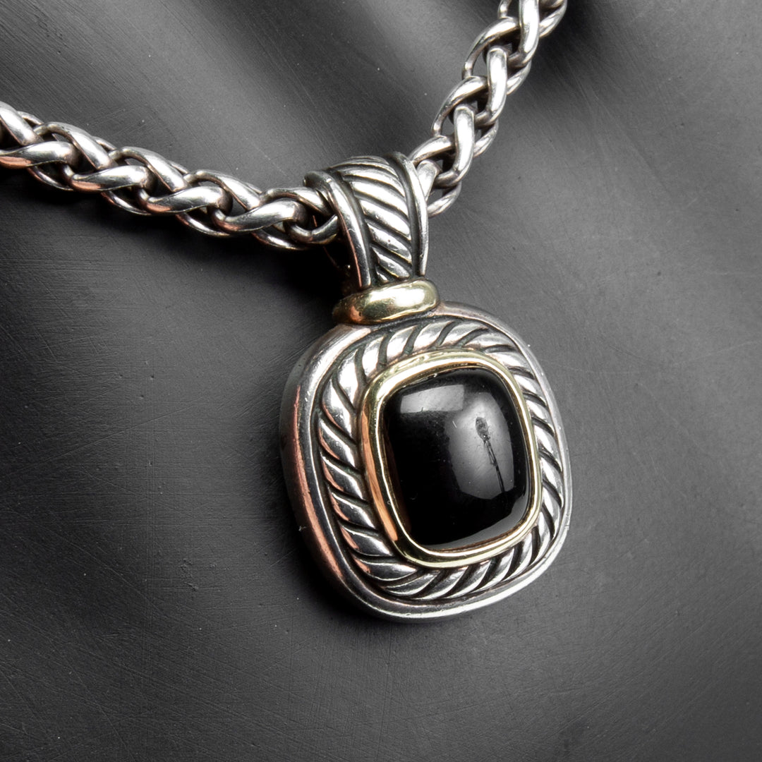 DAVID YURMAN Onyx Albion Pendant Necklace - FINAL SALE