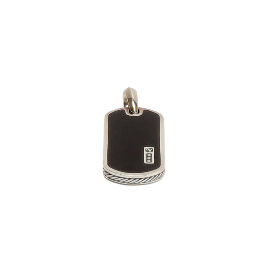 DAVID YURMAN Onyx Tag Pendant - FINAL SALE