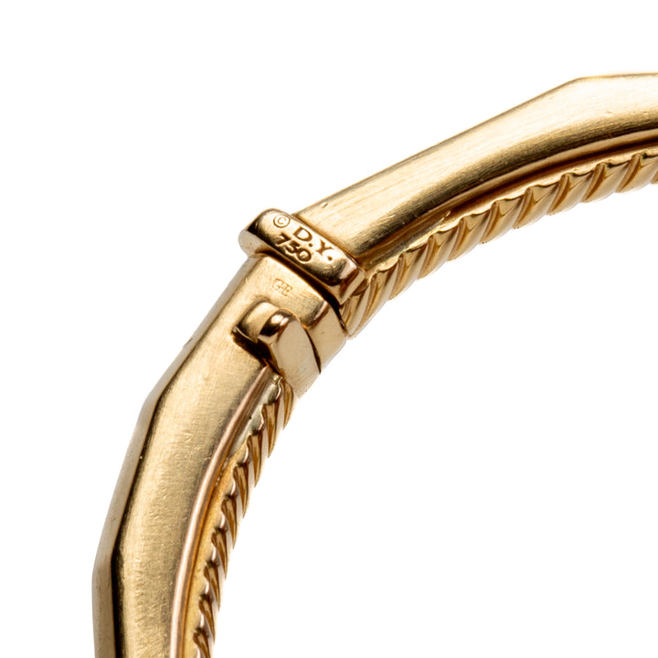 DAVID YURMAN 18k Gold Stax Faceted Bracelet - FINAL SALE