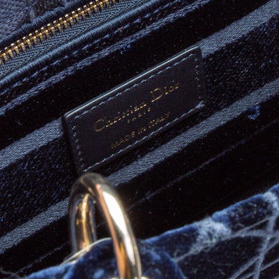 CHRISTIAN DIOR Velvet Lady D-Lite - Navy Blue