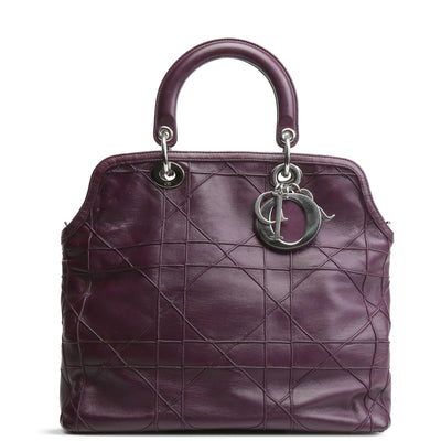 CHRISTIAN DIOR Grandville Tote - Purple OUTLET FINAL SALE