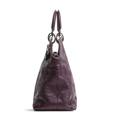 CHRISTIAN DIOR Grandville Tote - Purple OUTLET FINAL SALE