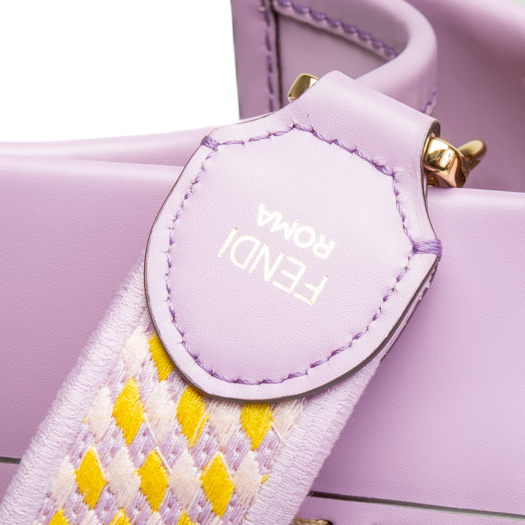 FENDI Medium Sunshine Shopper Tote - Lilac