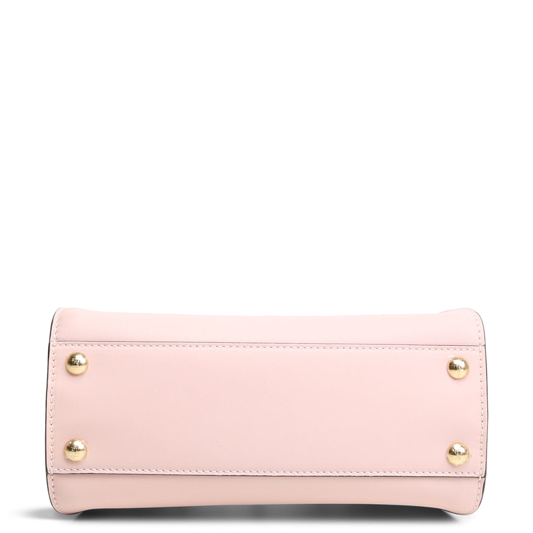 FENDI Mini Peekaboo Shoulder Bag - Pink