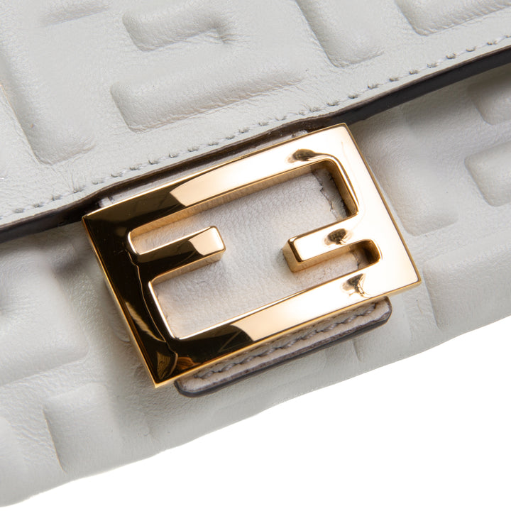 FENDI Baguette Continental Wallet - White