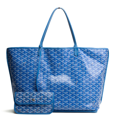 GOYARD Reversible Anjou GM w/ Pouch - Blue