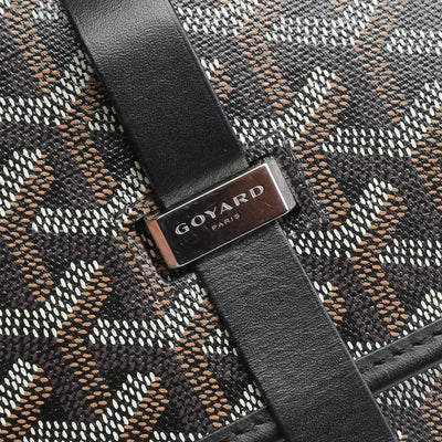 GOYARD Goyardine Belvedere MM Messenger - Black