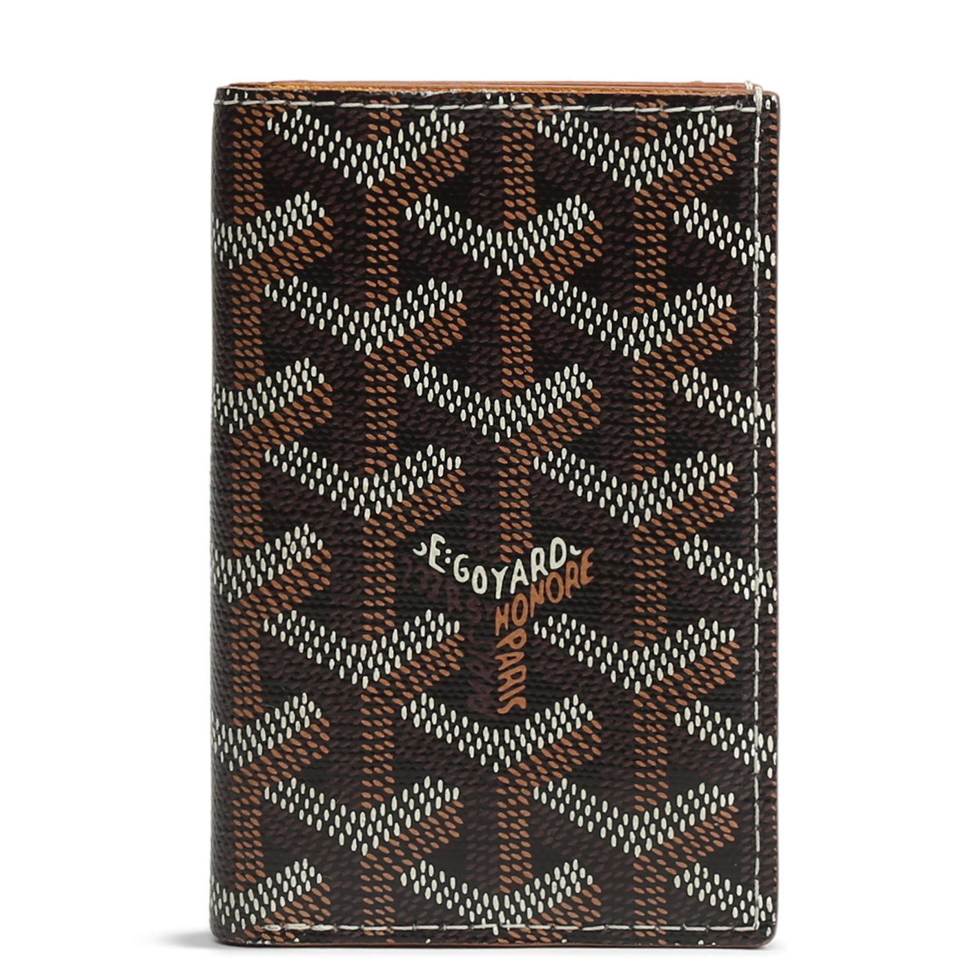 GOYARD Saint-Pierre Card Wallet - Black/Tan