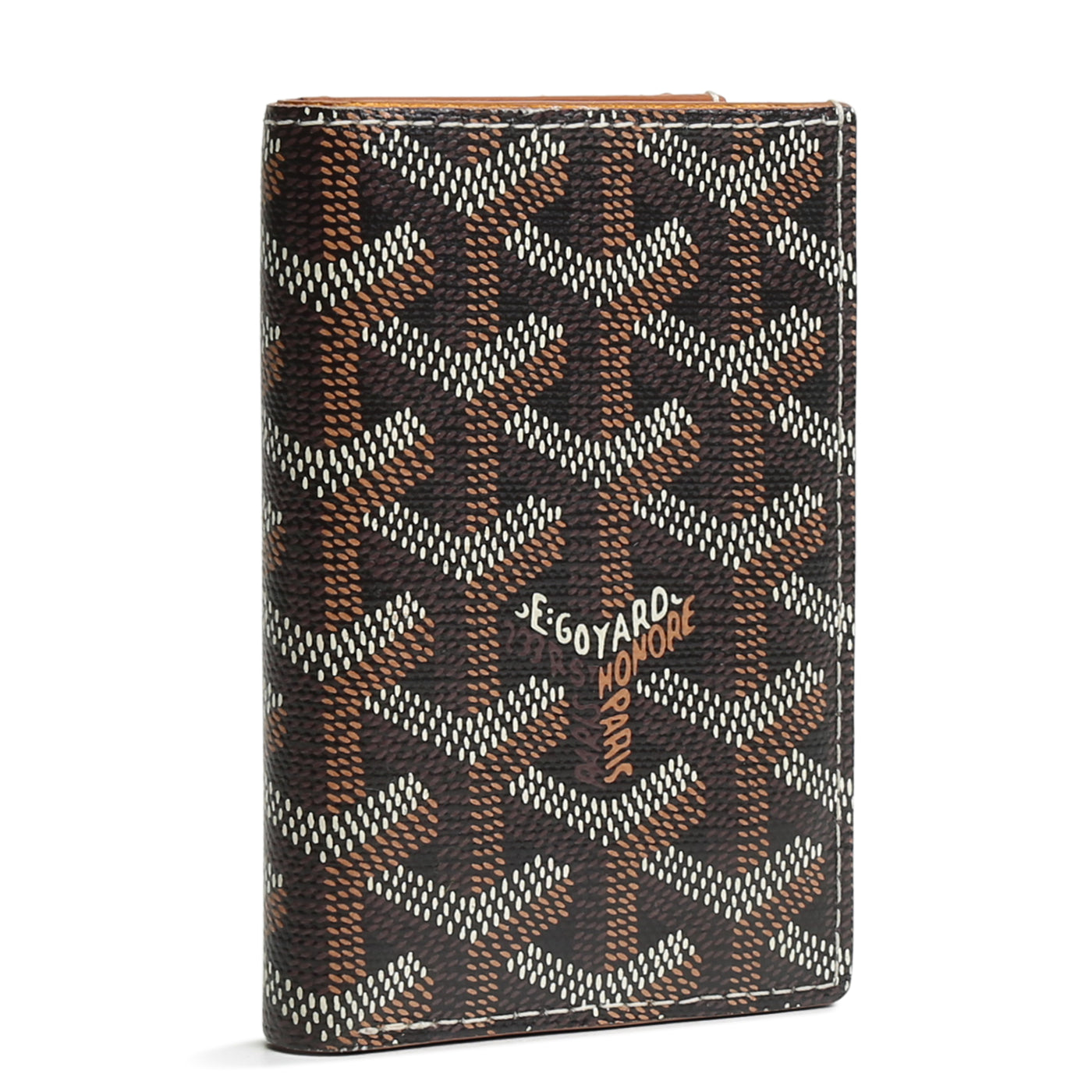 GOYARD Saint-Pierre Card Wallet - Black/Tan