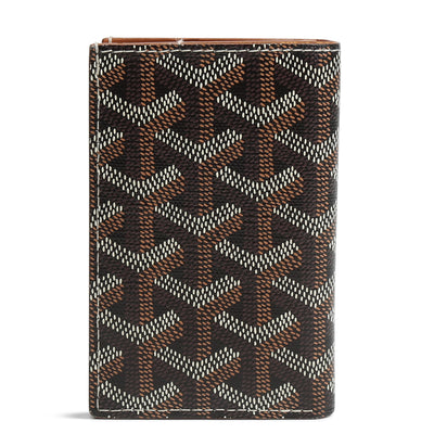 GOYARD Saint-Pierre Card Wallet - Black/Tan