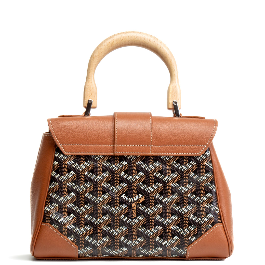 GOYARD Saïgon Souple Mini - Black & Tan