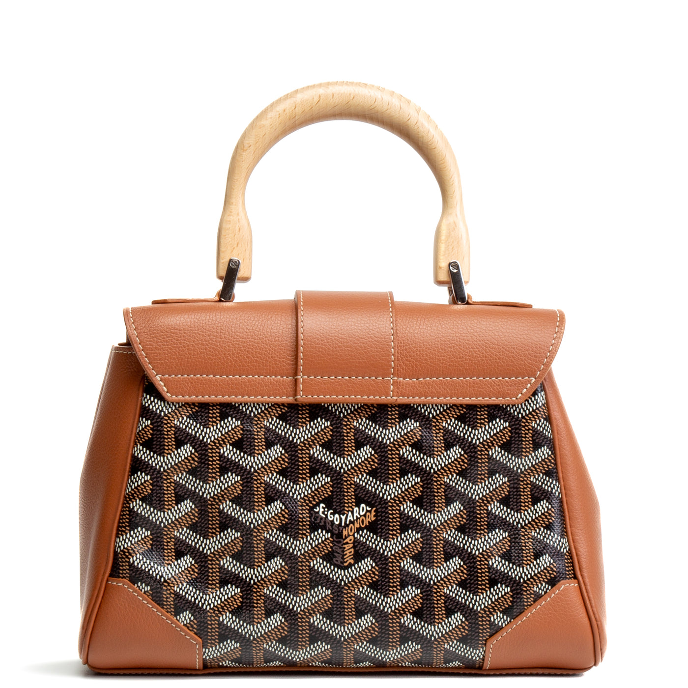 GOYARD Saïgon Souple Mini - Black & Tan