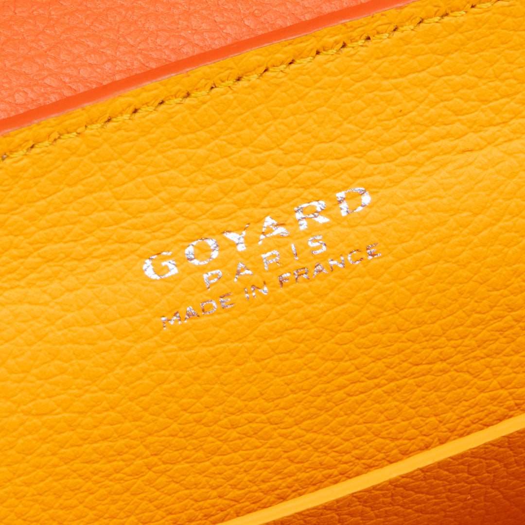 GOYARD Goyardine Saigon Souple Mini - Orange