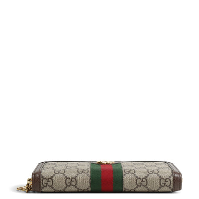 GUCCI Ophidia GG Zip Around Wallet