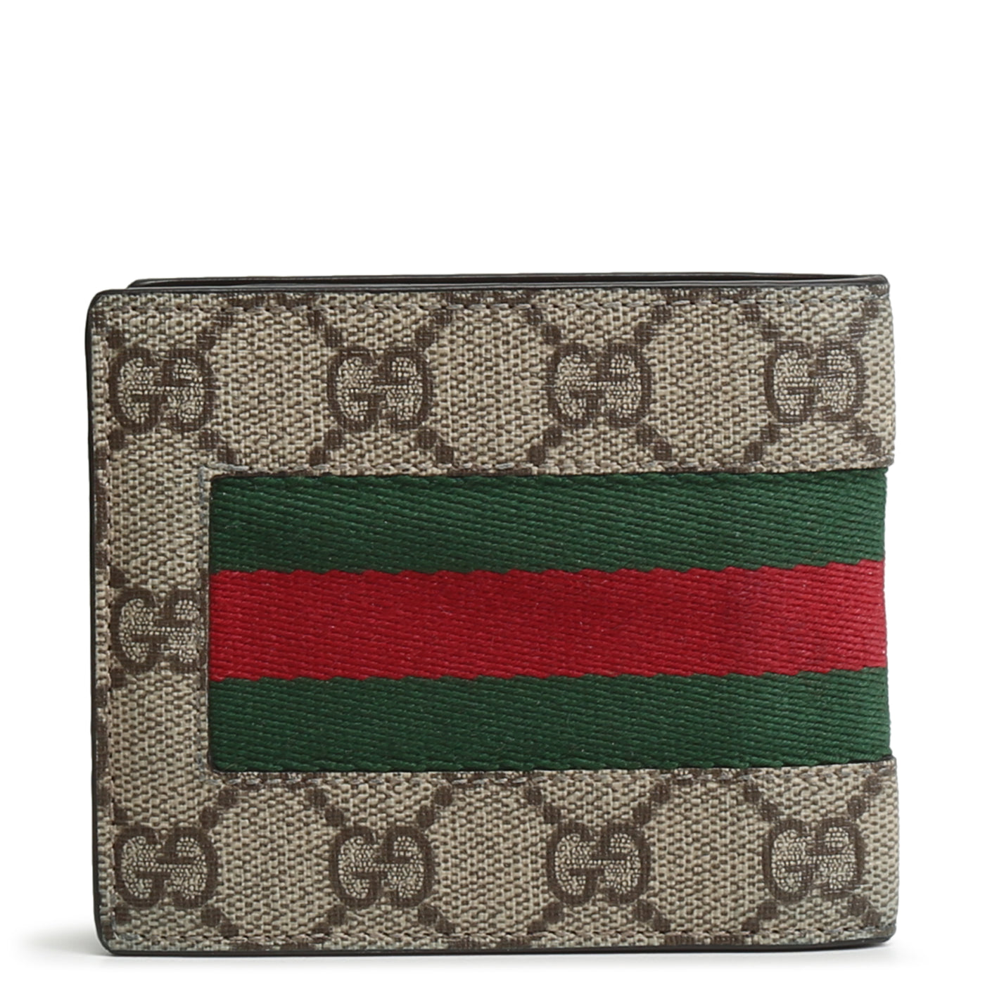 GUCCI GG Supreme Web BiFold Wallet OUTLET FINAL SALE