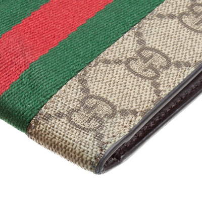 GUCCI GG Supreme Web BiFold Wallet OUTLET FINAL SALE