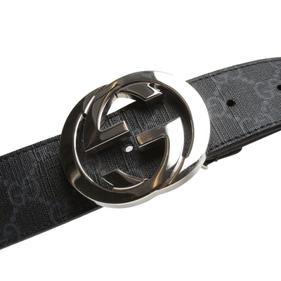 GUCCI GG Supreme Belt - Black 105/42