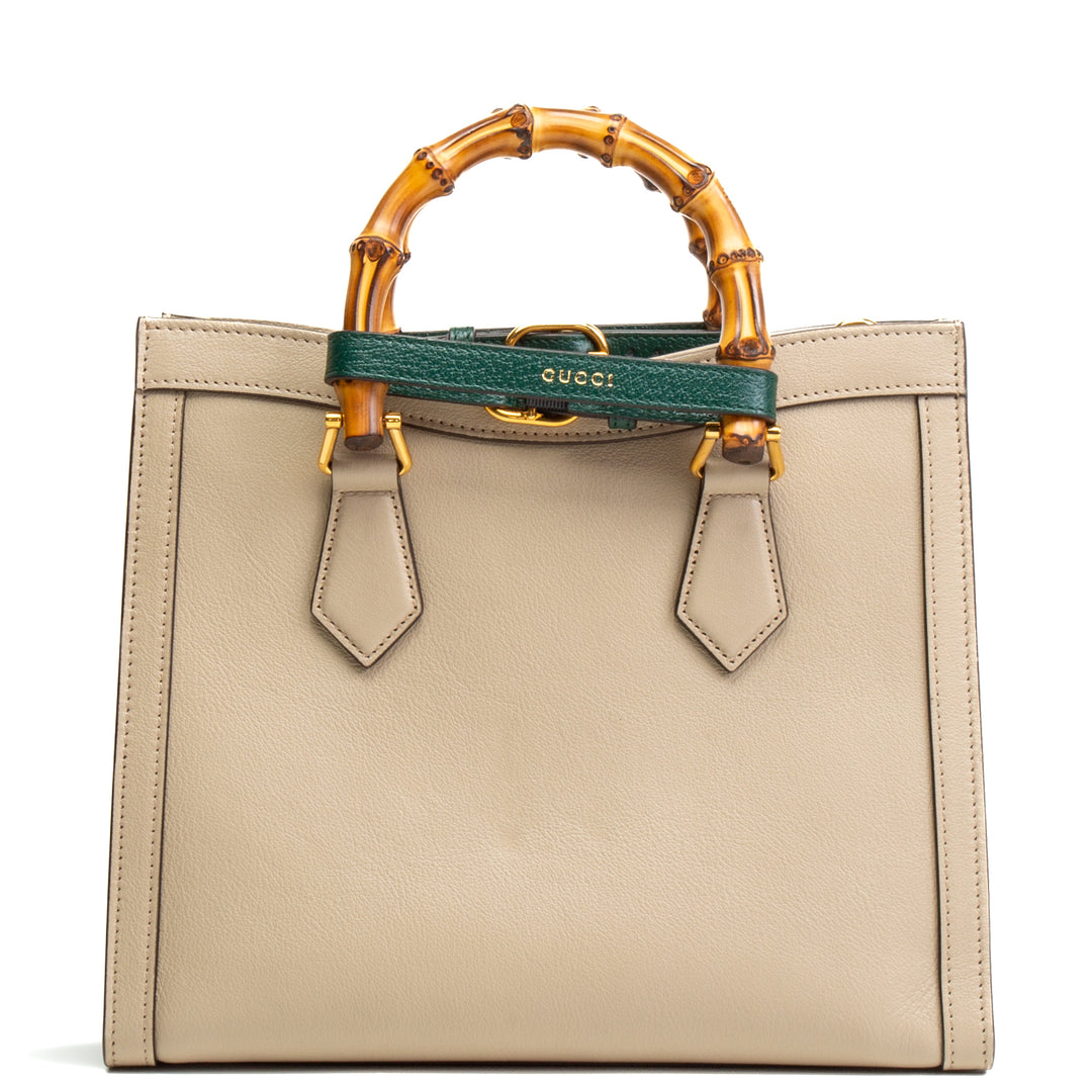 GUCCI Diana Bamboo Handle - Taupe