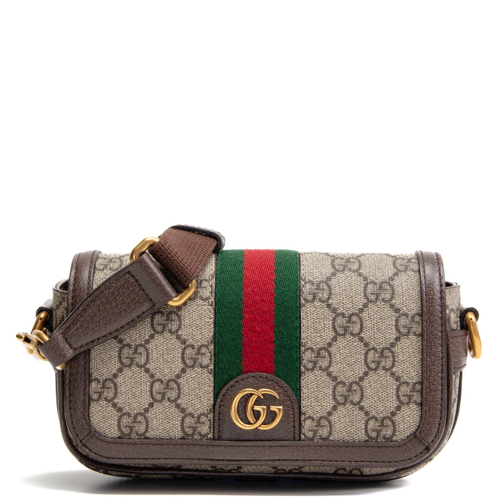 GUCCI Ophidia Super Mini Shoulder Bag