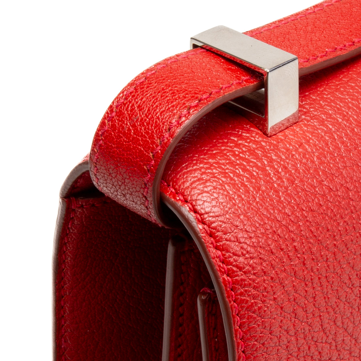 HERMES Constance 23 Chevre Mysore - Rouge