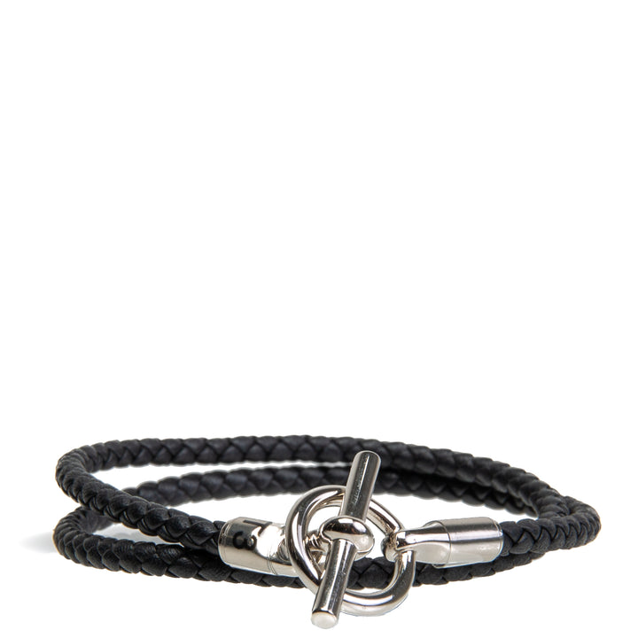 HERMÈS Glenan Double Bracelet - Black