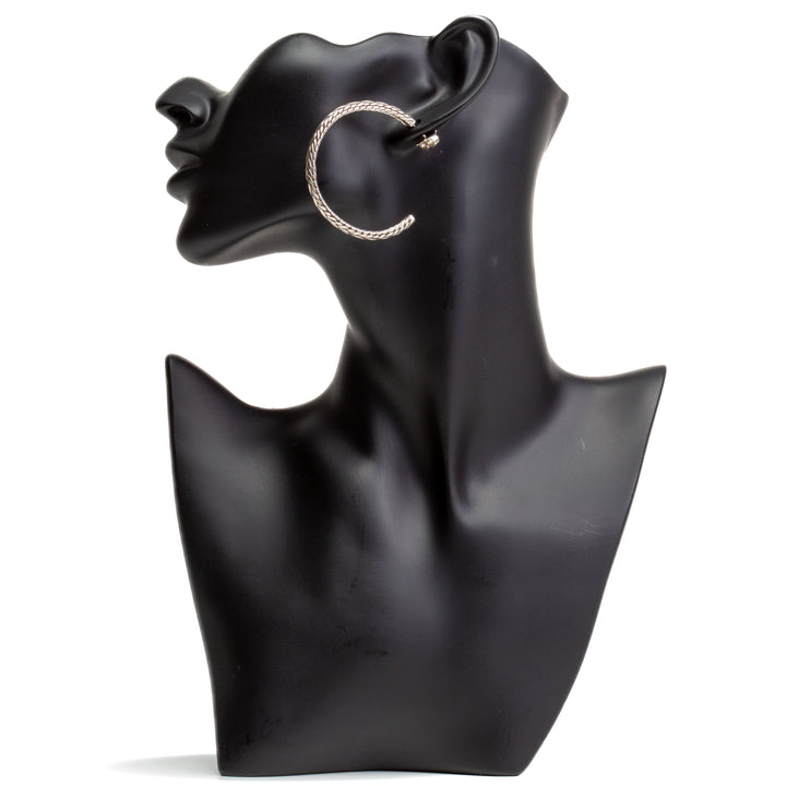 JOHN HARDY Classic Chain Kepang Hoop Earrings - FINAL SALE