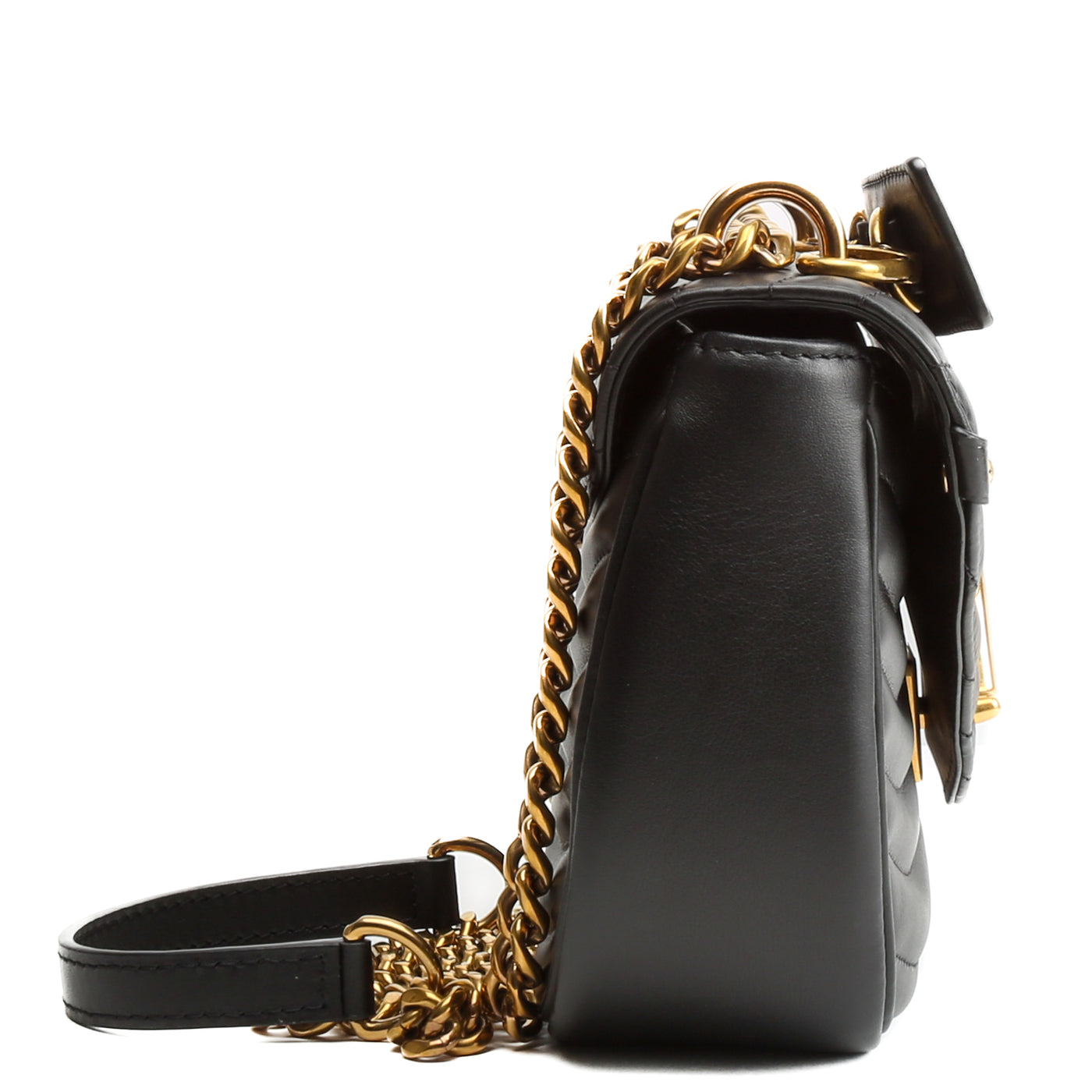 LOUIS VUITTON New Wave Chain Bag MM - Black