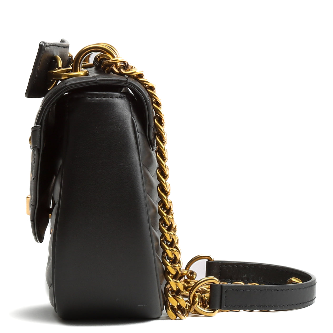 LOUIS VUITTON New Wave Chain Bag MM - Black