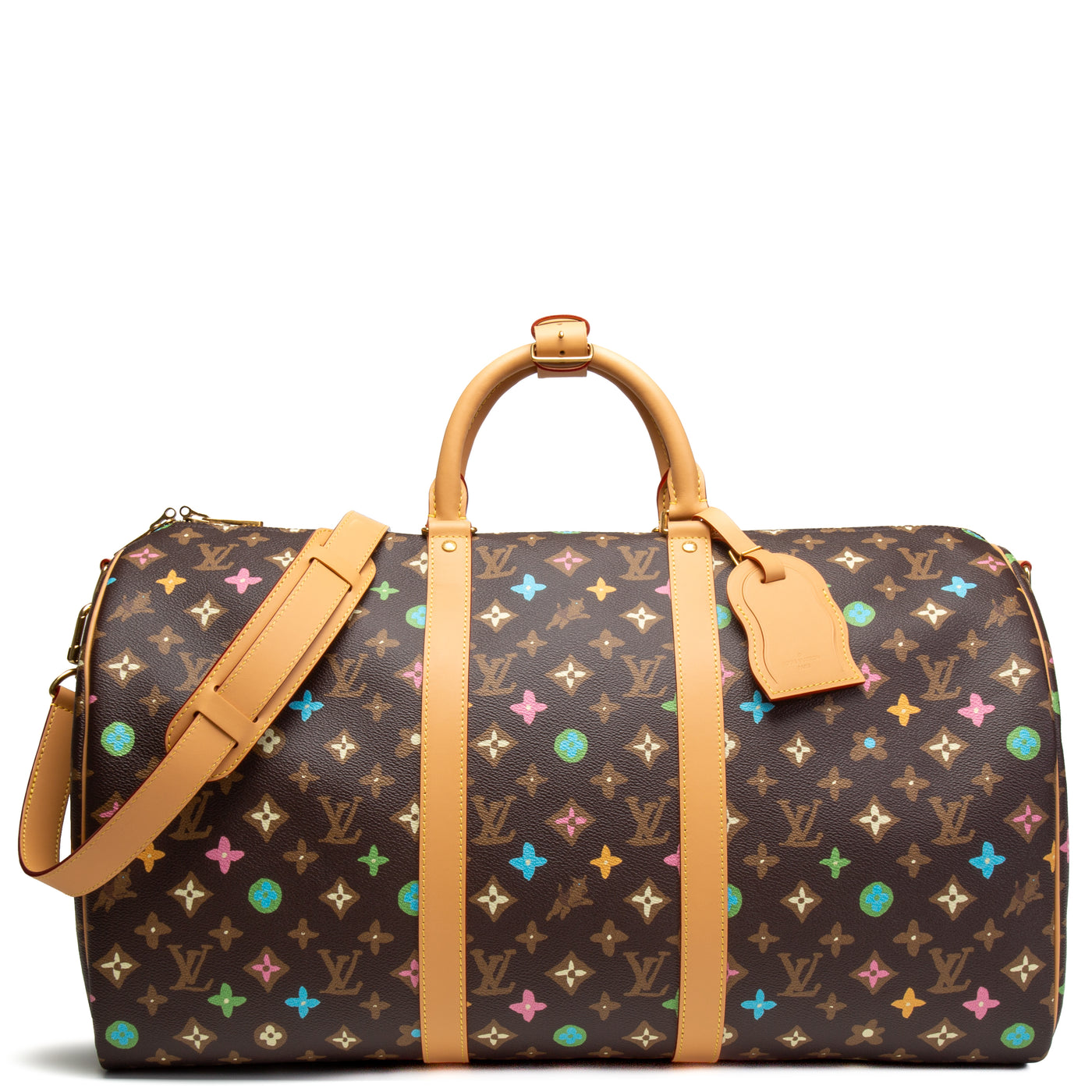 LOUIS VUITTON Monogram Craggy Keepall Bandouliere 50 - Chocolate