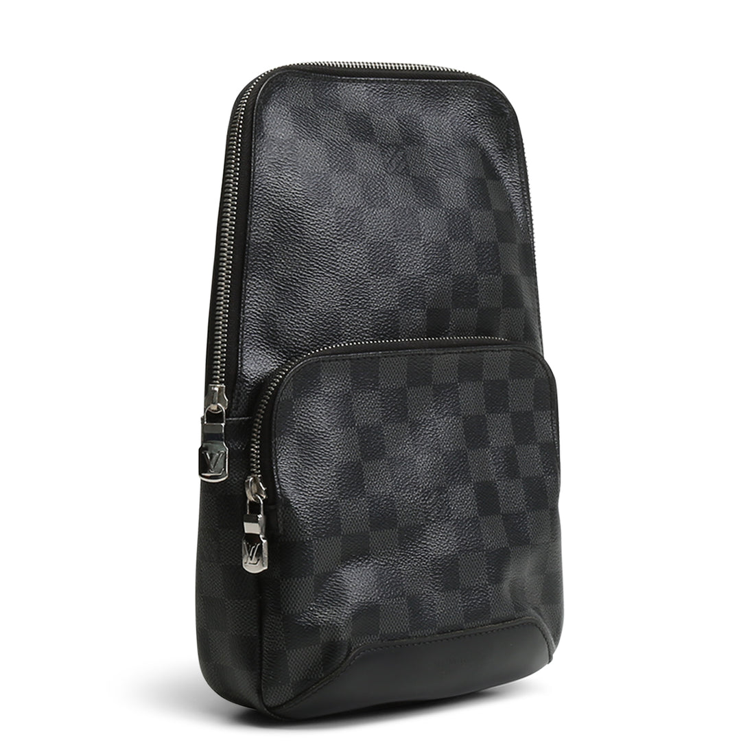 LOUIS VUITTON Damier Graphite Avenue Sling