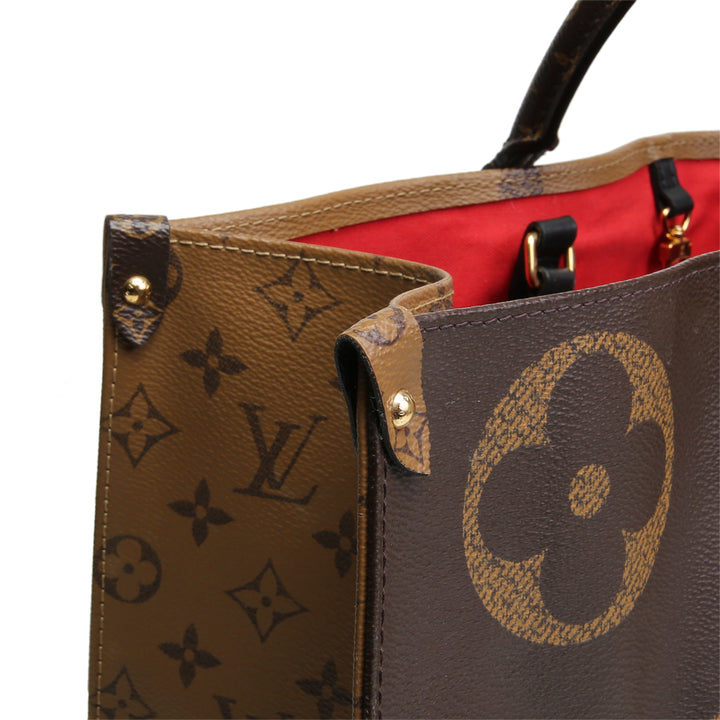 LOUIS VUITTON Reverse Monogram Onthego GM