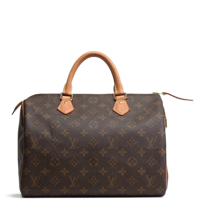 LOUIS VUITTON Monogram Speedy 30