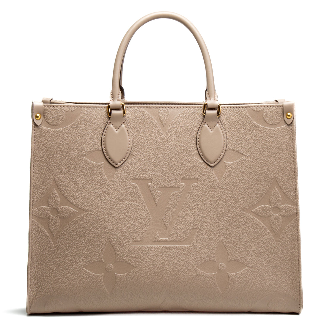 LOUIS VUITTON OnTheGo MM Tote - Empreinte Turtledove